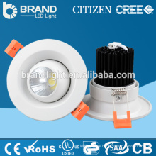 Precio de fábrica redondo shap ajustable contra la luz cob llevó downlight